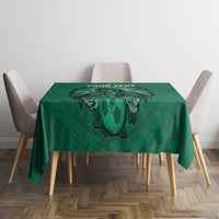 Custom Mexico Guadalupe Football Tablecloth Viva Mexico