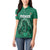 Custom Mexico Guadalupe Football Women Polo Shirt Viva Mexico