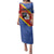 Personalized Eswatini National Flag Day Family Matching Puletasi and Hawaiian Shirt Nguni Shield Flag Style