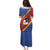 Personalized Eswatini National Flag Day Family Matching Puletasi and Hawaiian Shirt Nguni Shield Flag Style