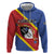 Personalized Eswatini National Flag Day Hoodie Nguni Shield Flag Style