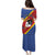 Personalized Eswatini National Flag Day Puletasi Nguni Shield Flag Style