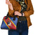 Personalized Eswatini National Flag Day Shoulder Handbag Nguni Shield Flag Style