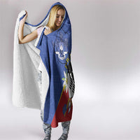 Eswatini Hooded Blanket Nguni Shield Edelweiss Flower