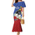 Eswatini Mermaid Dress Nguni Shield Edelweiss Flower