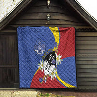 Eswatini Quilt Nguni Shield Edelweiss Flower