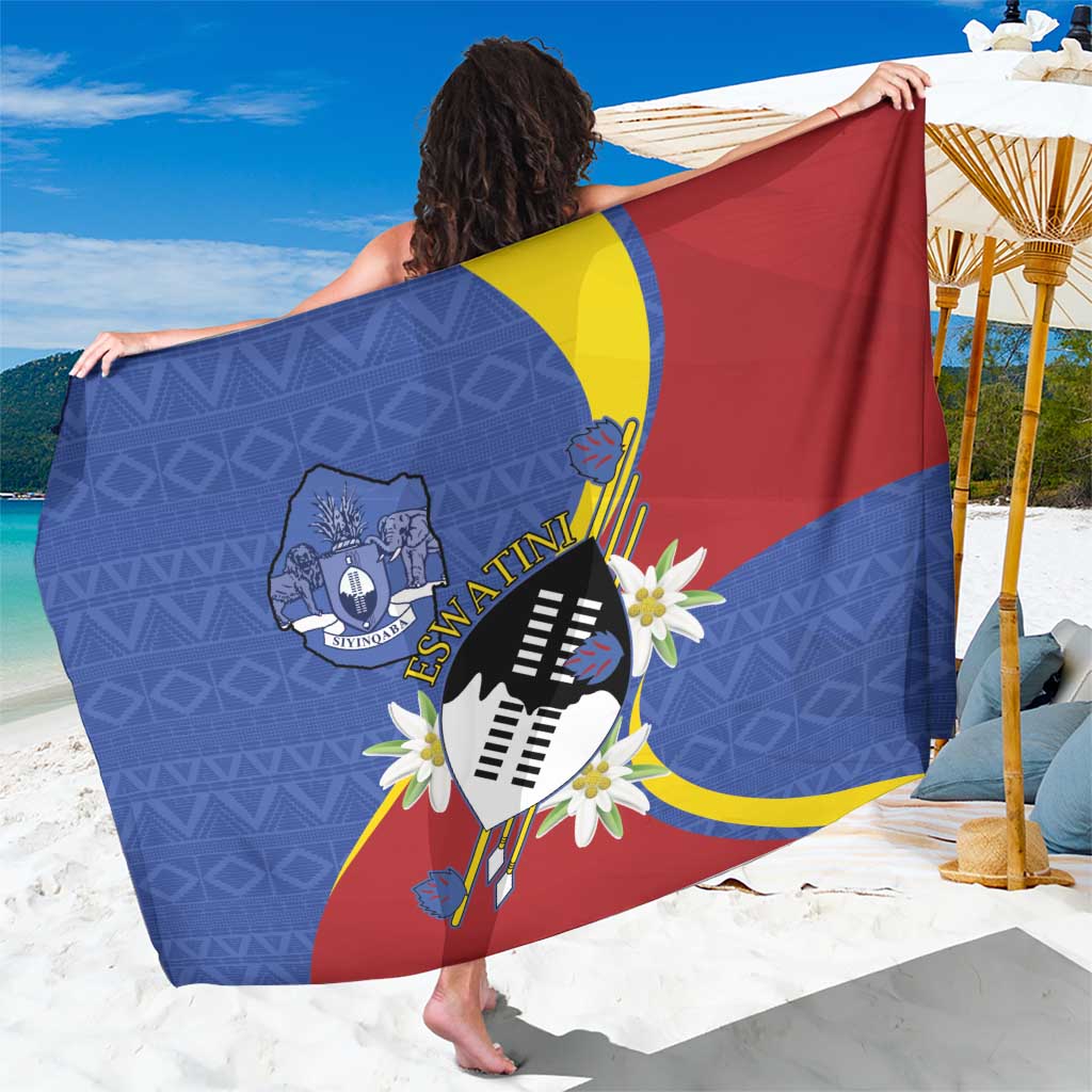 Eswatini Sarong Nguni Shield Edelweiss Flower