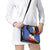 Eswatini Shoulder Handbag Nguni Shield Edelweiss Flower