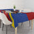 Eswatini Tablecloth Nguni Shield Edelweiss Flower