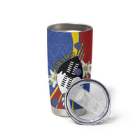 Eswatini Tumbler Cup Nguni Shield Edelweiss Flower