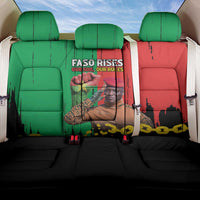 Ibrahim Traore Back Car Seat Cover Faso Rises Our Soil Our Rules