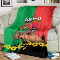 Ibrahim Traore Blanket Faso Rises Our Soil Our Rules