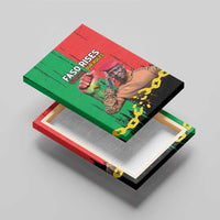 Ibrahim Traore Canvas Wall Art Faso Rises Our Soil Our Rules