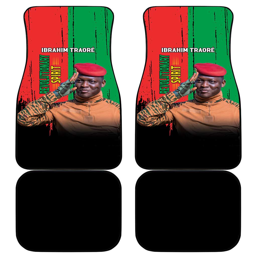 Ibrahim Traore Car Mats Faso Rises Our Soil Our Rules