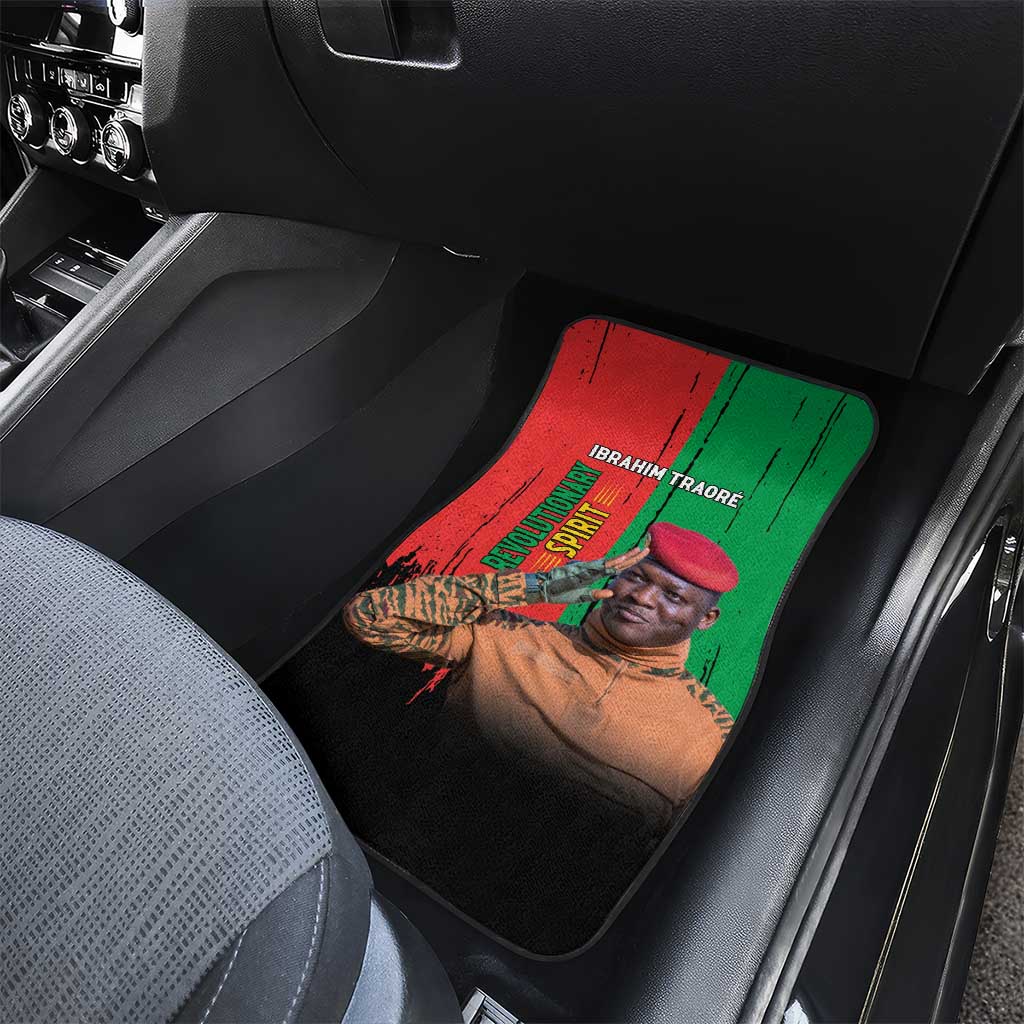 Ibrahim Traore Car Mats Faso Rises Our Soil Our Rules