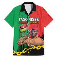 Ibrahim Traore Family Matching Mermaid Dress and Hawaiian Shirt Faso Rises Our Soil Our Rules