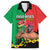Ibrahim Traore Family Matching Off Shoulder Short Dress and Hawaiian Shirt Faso Rises Our Soil Our Rules