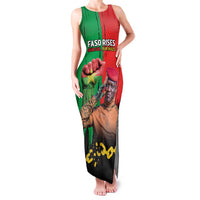 Ibrahim Traore Family Matching Tank Maxi Dress and Hawaiian Shirt Faso Rises Our Soil Our Rules
