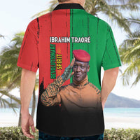 Ibrahim Traore Hawaiian Shirt Faso Rises Our Soil Our Rules