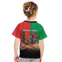 Ibrahim Traore Kid T Shirt Faso Rises Our Soil Our Rules