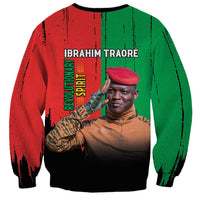 Ibrahim Traore Sweatshirt Faso Rises Our Soil Our Rules