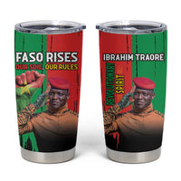 Ibrahim Traore Tumbler Cup Faso Rises Our Soil Our Rules