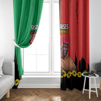 Ibrahim Traore Window Curtain Faso Rises Our Soil Our Rules