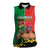 Ibrahim Traore Women Sleeveless Polo Shirt Faso Rises Our Soil Our Rules
