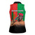 Ibrahim Traore Women Sleeveless Polo Shirt Faso Rises Our Soil Our Rules
