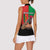 Ibrahim Traore Women Sleeveless Polo Shirt Faso Rises Our Soil Our Rules