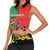 Ibrahim Traore Women Sleeveless Polo Shirt Faso Rises Our Soil Our Rules