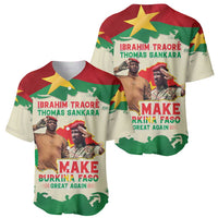 Ibrahim Traore Thomas Sankara Baseball Jersey Make Burkina Faso Great Again