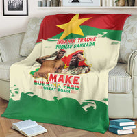 Ibrahim Traore Thomas Sankara Blanket Make Burkina Faso Great Again