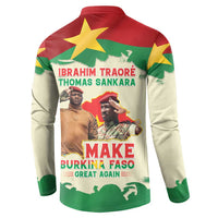 Ibrahim Traore Thomas Sankara Button Sweatshirt Make Burkina Faso Great Again
