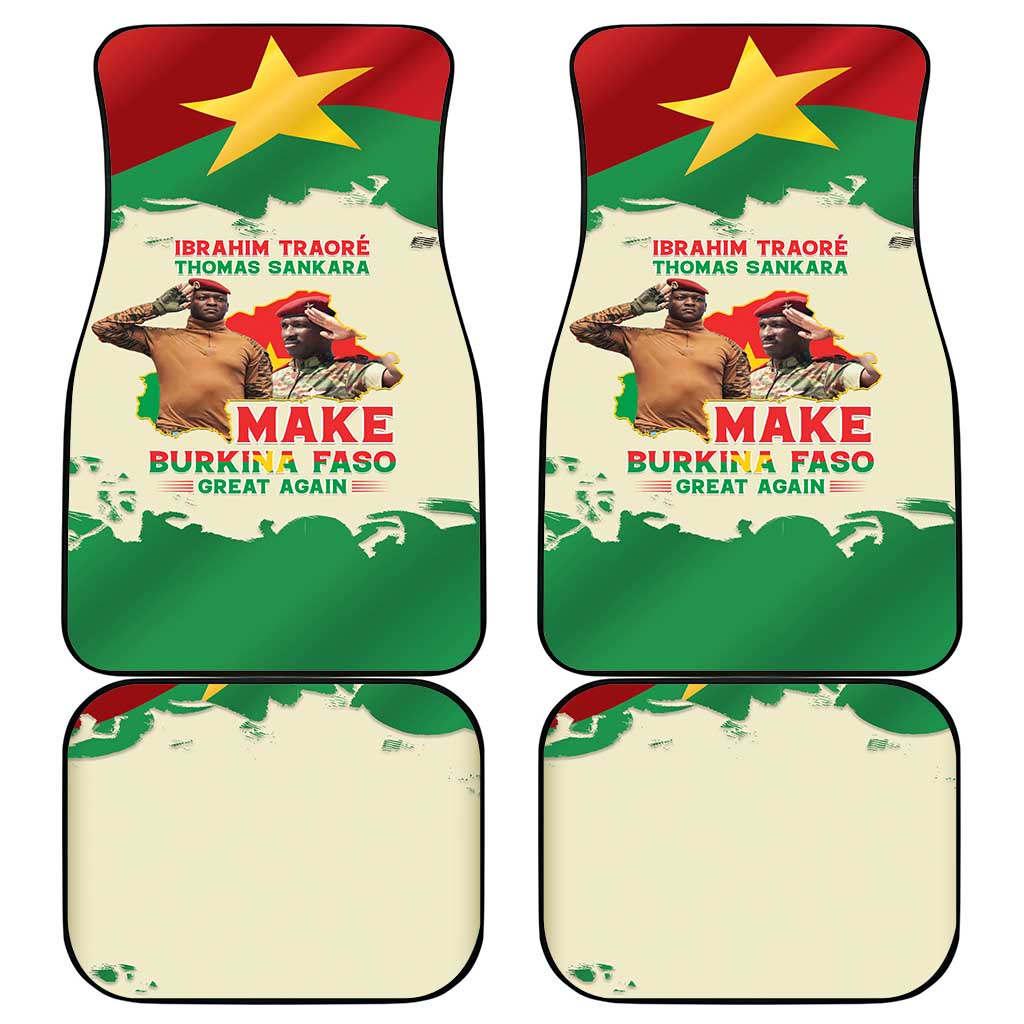 Ibrahim Traore Thomas Sankara Car Mats Make Burkina Faso Great Again