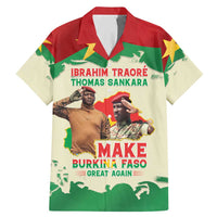 Ibrahim Traore Thomas Sankara Family Matching Mermaid Dress and Hawaiian Shirt Make Burkina Faso Great Again