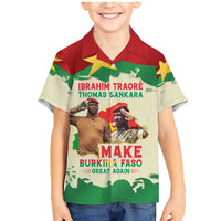 Ibrahim Traore Thomas Sankara Family Matching Mermaid Dress and Hawaiian Shirt Make Burkina Faso Great Again