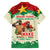 Ibrahim Traore Thomas Sankara Family Matching Off The Shoulder Long Sleeve Dress and Hawaiian Shirt Make Burkina Faso Great Again