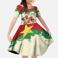 Ibrahim Traore Thomas Sankara Family Matching Off Shoulder Maxi Dress and Hawaiian Shirt Make Burkina Faso Great Again