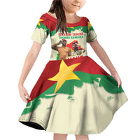 Ibrahim Traore Thomas Sankara Family Matching Off Shoulder Short Dress and Hawaiian Shirt Make Burkina Faso Great Again