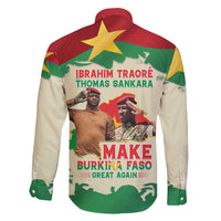 Ibrahim Traore Thomas Sankara Family Matching Tank Maxi Dress and Hawaiian Shirt Make Burkina Faso Great Again