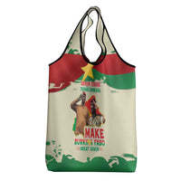 Ibrahim Traore Thomas Sankara Grocery Bag Make Burkina Faso Great Again