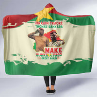 Ibrahim Traore Thomas Sankara Hooded Blanket Make Burkina Faso Great Again