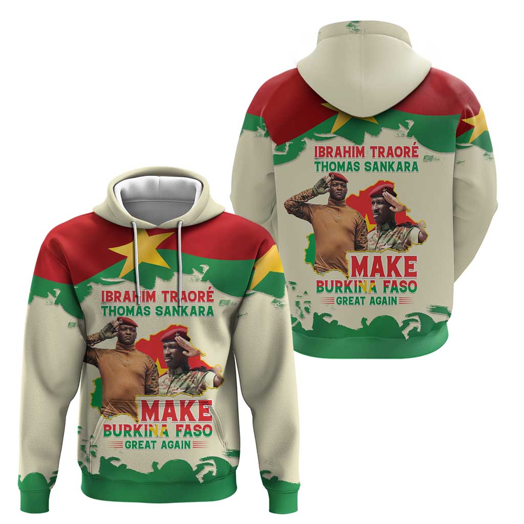 Ibrahim Traore Thomas Sankara Hoodie Make Burkina Faso Great Again