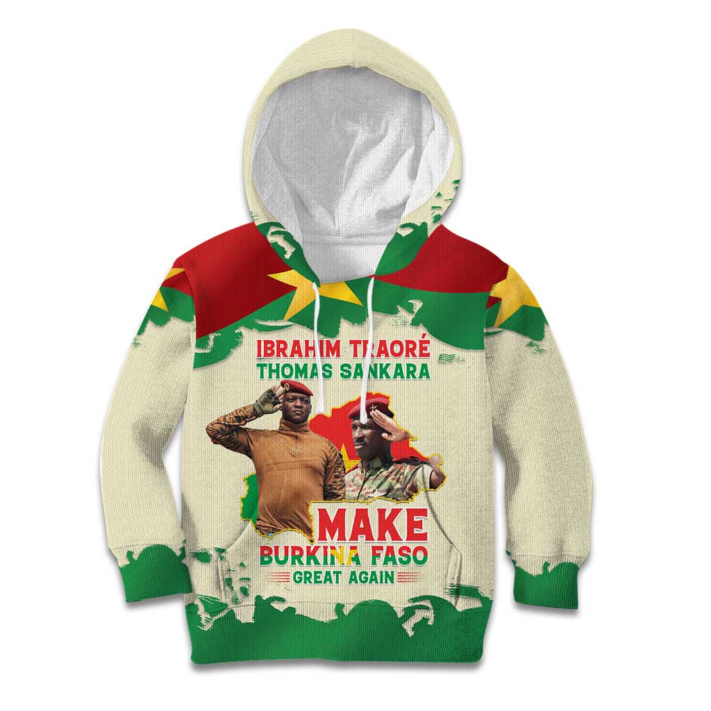 Ibrahim Traore Thomas Sankara Kid Hoodie Make Burkina Faso Great Again