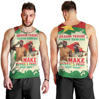 Ibrahim Traore Thomas Sankara Men Tank Top Make Burkina Faso Great Again