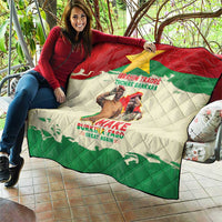 Ibrahim Traore Thomas Sankara Quilt Make Burkina Faso Great Again