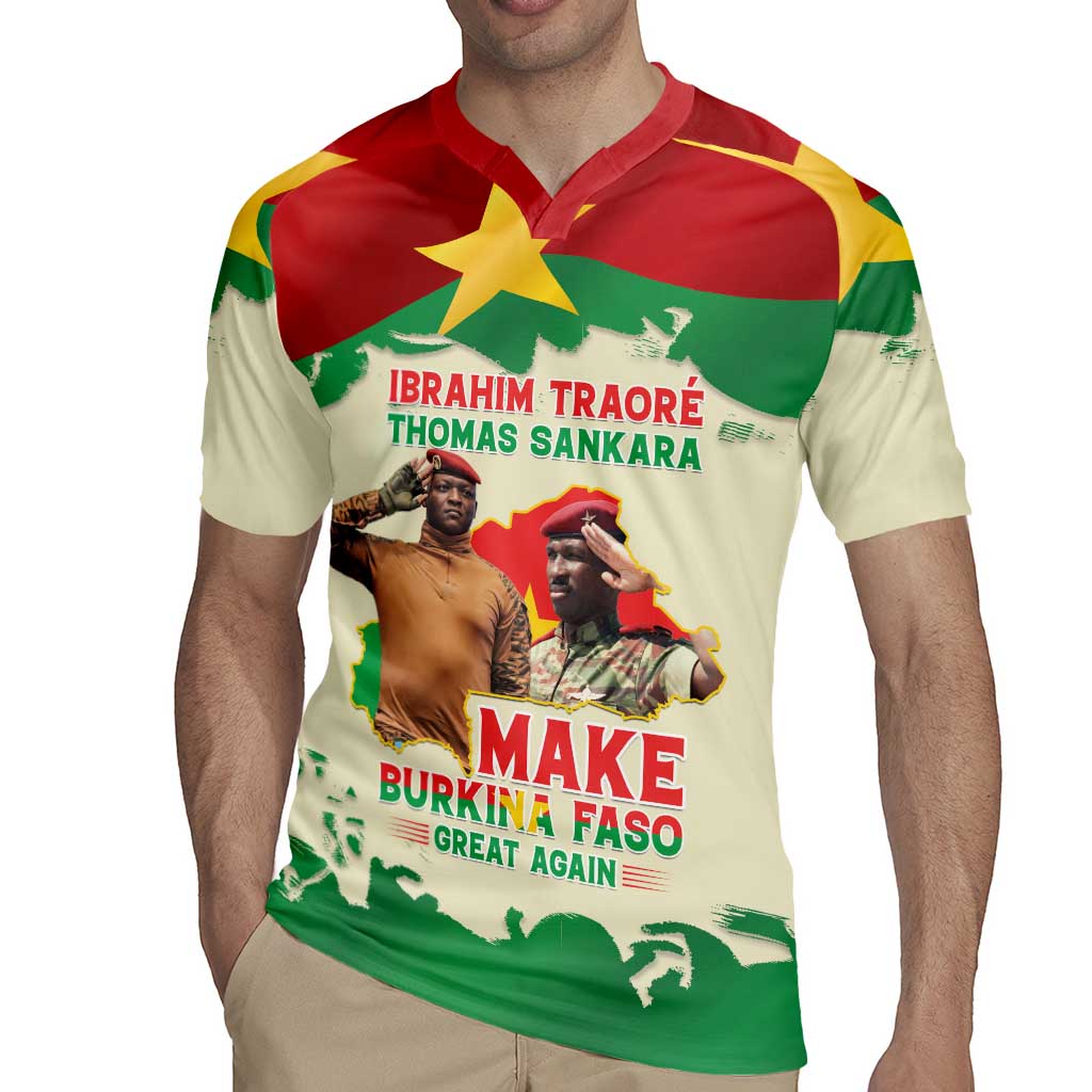 Ibrahim Traore Thomas Sankara Rugby Jersey Make Burkina Faso Great Again