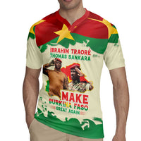 Ibrahim Traore Thomas Sankara Rugby Jersey Make Burkina Faso Great Again