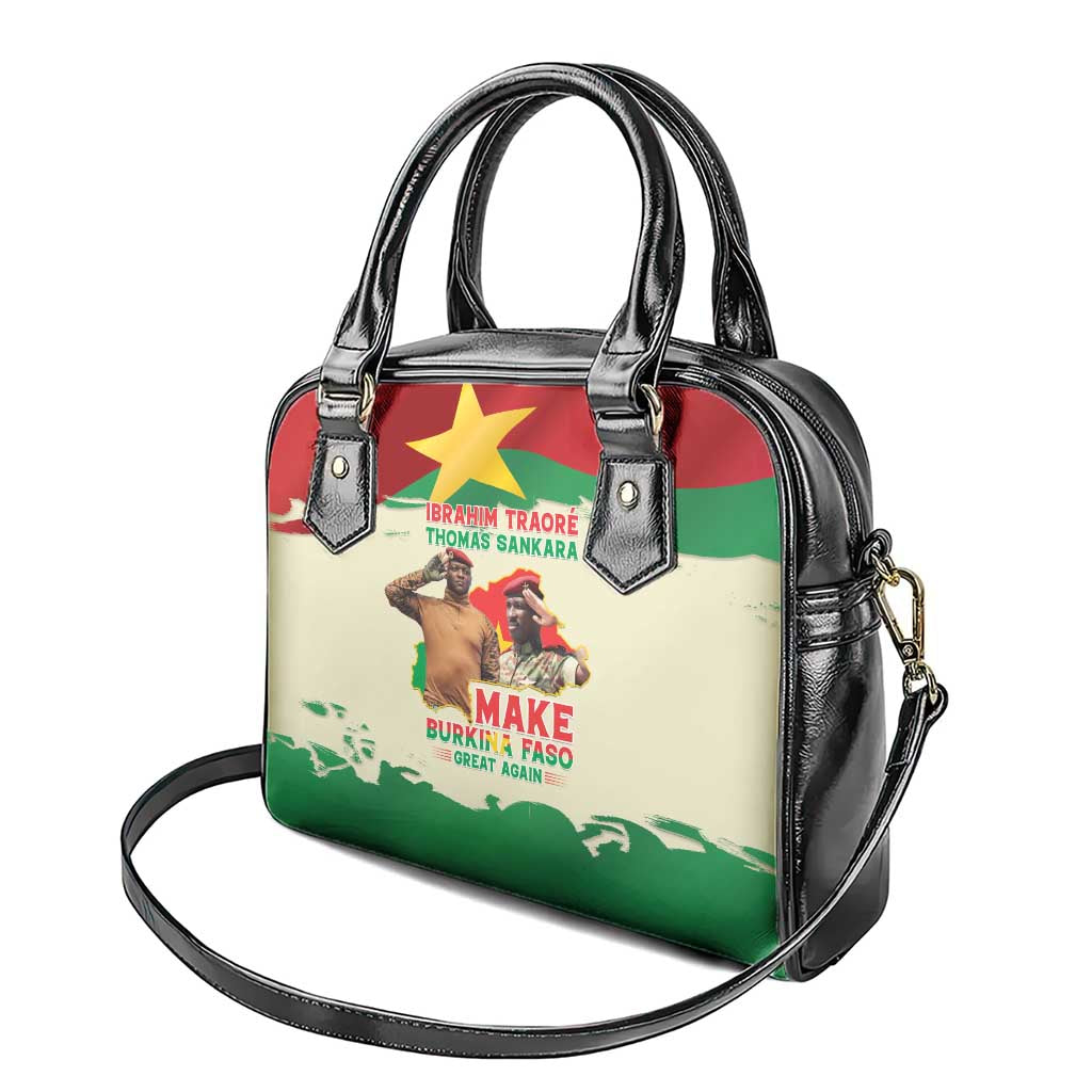 Ibrahim Traore Thomas Sankara Shoulder Handbag Make Burkina Faso Great Again